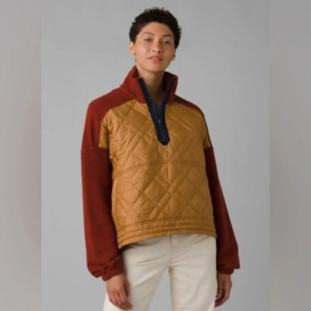 Prana Glen Ivy popover Sz M Wool Blend Jacket